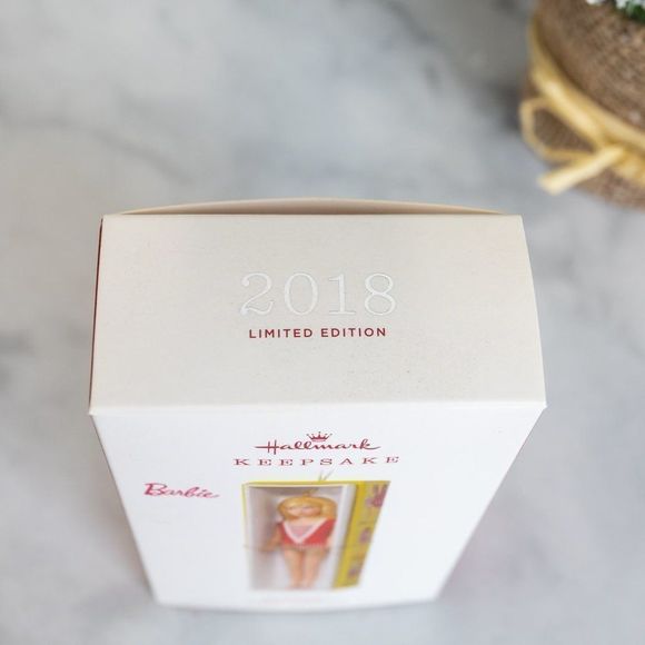 Hallmark 2018 SKIPPER Christmas Ornament Barbie Doll Limited Edition - Picture 3 of 9